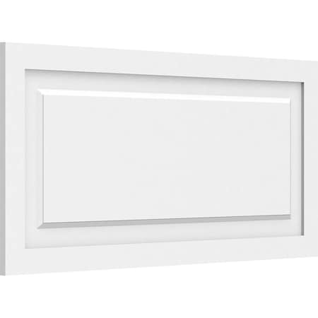 Ekena Millwork Harrison Raised Panel Decorative Wall Panel, 38"W x 18"H x 5/8"P WALP38X18X062HAR